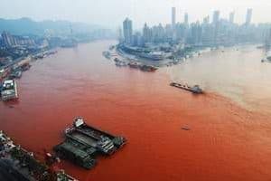 contaminación de los ríos y mares